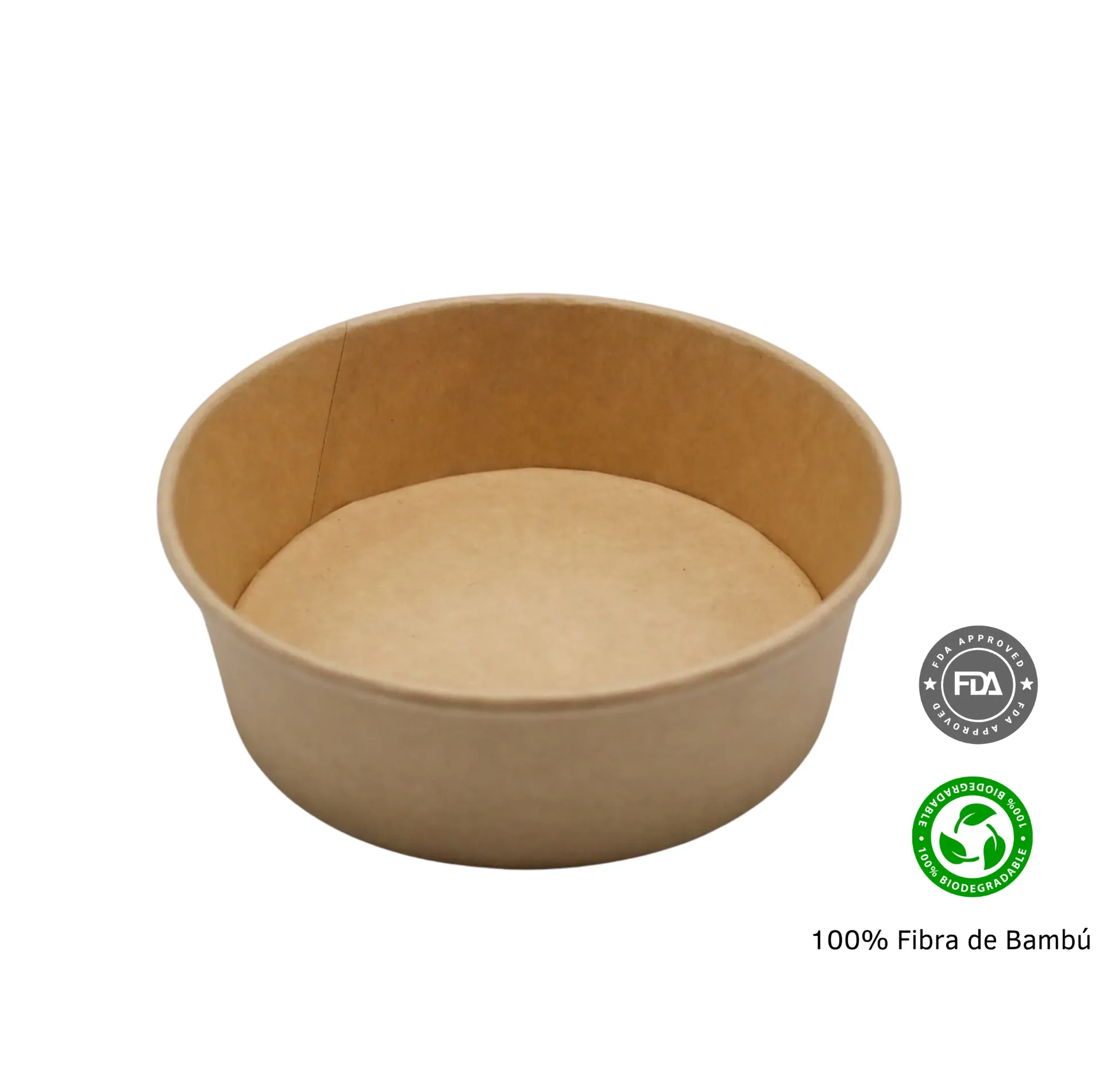 Bowl Papel Kraft 16 oz. c/6/50 pzas.